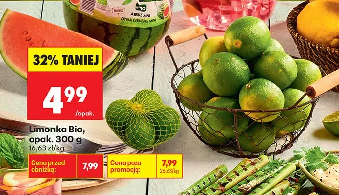 Limonka Bio promocja w Biedronka