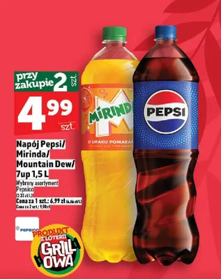 Napój Pepsi Pepsico 1,5l promocja w TOPAZ