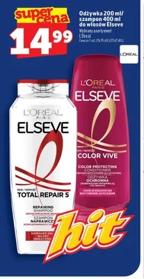 Szampon do włosów Elseve Total Repair 5 promocja w TOPAZ