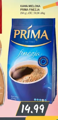 Kawa mielona Prima Finezja promocja w Słoneczko