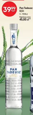 Wódka Pan Tadeusz promocja w Żabka