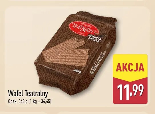 Wafel Teatralny Kopernik promocja w Aldi