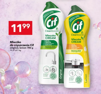 Mleczko do czyszczenia original promocja w LEWIATAN