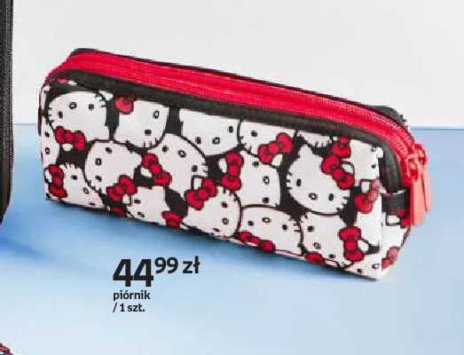 Piórnik Hello Kitty czarno-biały promocja w Empik
