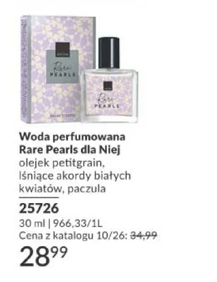 Woda perfumowana Avon Rare Pearls dla Niej promocja w AVON