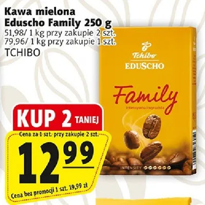 Kawa mielona Eduscho Family promocja w Prim Market