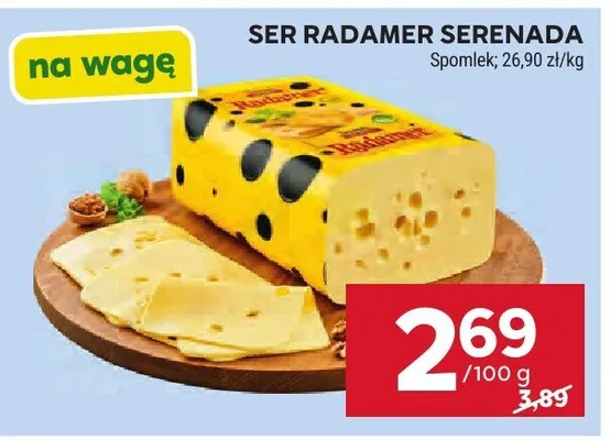 Ser Radamer Serenada Spomlek promocja w Stokrotka