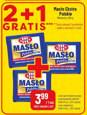 Masło promocja w POLOmarket