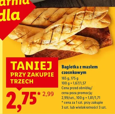 Bagietka promocja w Lidl