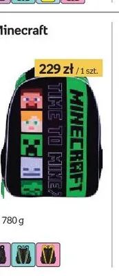 Plecak Minecraft Alex & Steven promocja w Empik