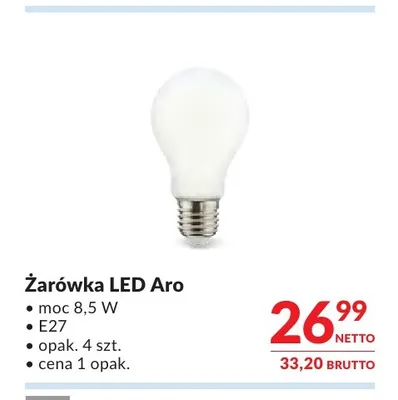Żarówka LED Aro promocja w Makro