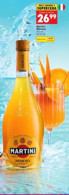 Wino musujące Martini Mimosa promocja w Biedronka