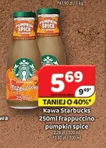 Kawa Starbucks frappuccino pumpkin spice promocja w Delfin