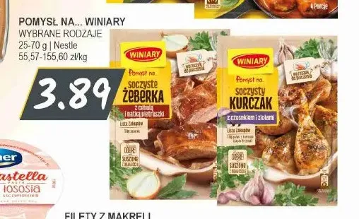Pomysł na... soczyste żeberka Winiary promocja w Słoneczko