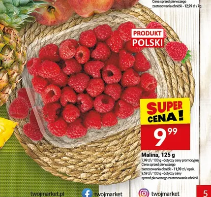 Malina promocja w Twój Market