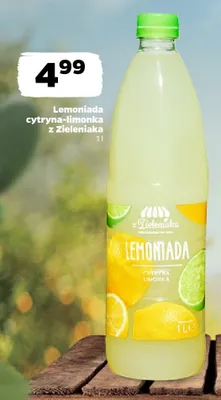 Lemoniada cytryna-limonka z Zieleniaka promocja w Netto
