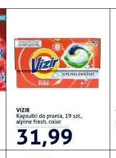 Kapsułki do prania Vizir Color promocja w Blue Stop