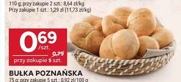 Bułka poznańska promocja w Stokrotka
