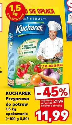 Przyprawa do potraw + pędzelek i łopatka Vegeta promocja w Kaufland