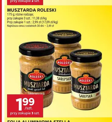 Musztarda Roleski Staropolska promocja w Stokrotka