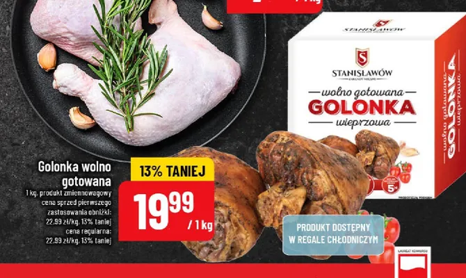 Golonka wolno gotowana Stanisławów promocja w POLOmarket