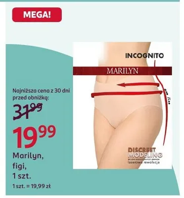 Figi Incognito Discreet Modelling promocja w Rossmann