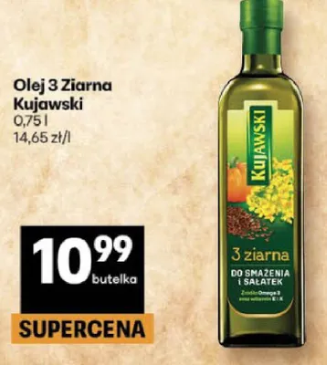Olej 3 ziarna promocja w Delikatesy Centrum