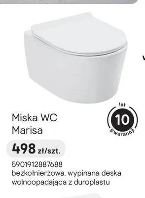 Miska WC Marisa promocja w Castorama