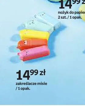 Zakreślacze misie Paperdot promocja w Empik
