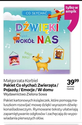 Książka pakiet Co słychać promocja w Empik
