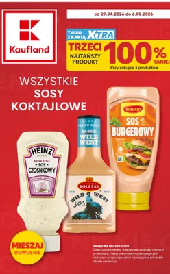 Sos wszystkie rodzaje promocja w Kaufland