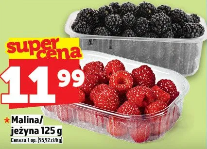 Malina/jeżyna TOPAZ promocja w TOPAZ