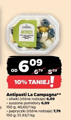 Antipasti oliwki La Campagna promocja w Netto