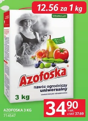 Nawóz ogrodniczy uniwersalny AZOFOSKA promocja w Selgros