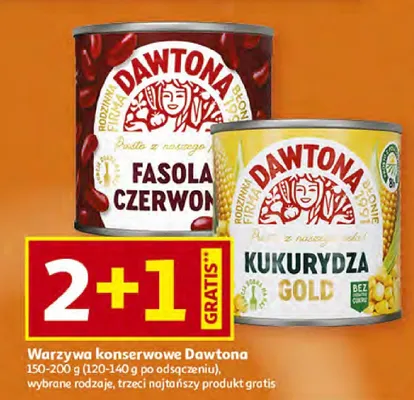 Warzywa konserwowe promocja w Auchan