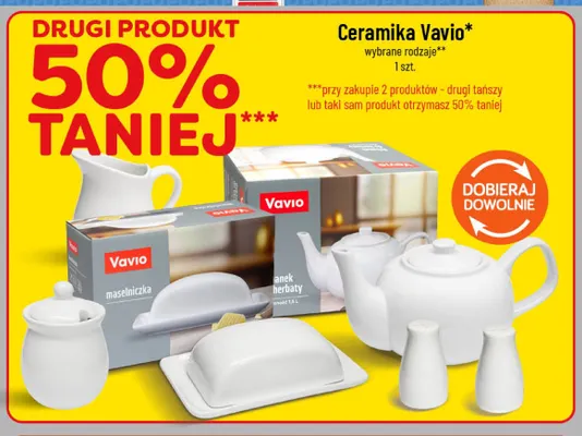 Ceramika Vavio promocja w POLOmarket