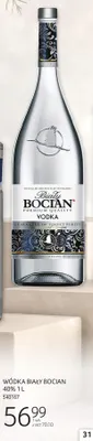 Wódka Biały Bocian 40% 1L promocja w Selgros
