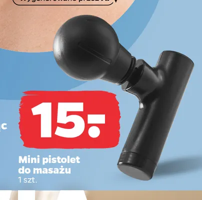 Mini pistolet do masażu promocja w Netto