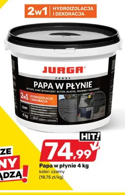 Papa w płynie Jurga promocja w Bricomarche
