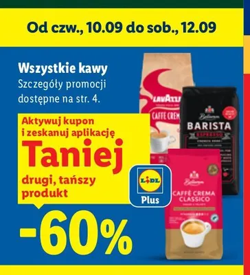 Kawy promocja w Lidl