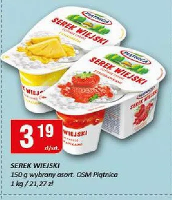 Serek wiejski promocja w Chorten