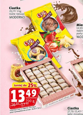 Ciastka Moderno promocja w Prim Market