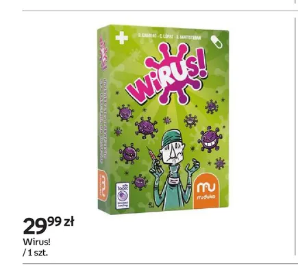Gra karciana Wirus! Muduko promocja w Empik