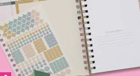 Planer z naklejkami Crelando 14,6x18,8 cm promocja w Lidl