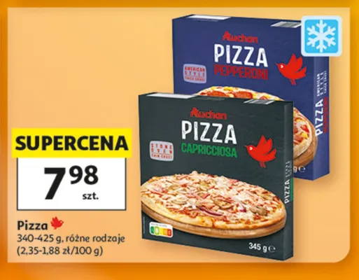 Pizza Stone Oven Capricciosa Auchan promocja w Auchan