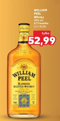 Whisky 40% alk. promocja w Kaufland
