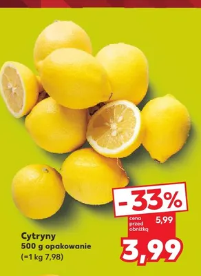 Cytryny promocja w Kaufland