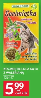 KOCIMIĘTKA DLA KOTA Z WALERIANĄ promocja w Selgros