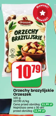 Orzechy brazylijskie Orzeszek promocja w Dino