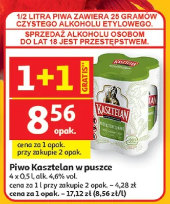 Piwo promocja w Auchan
